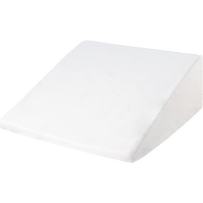 King Size White Cotton Hypoallergenic Wedge Pillow Protector