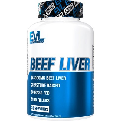 Evlution Nutrition Beef Liver - Immunity & Liver Support - 30 Servings