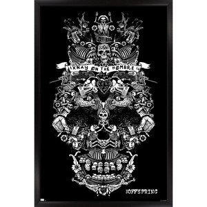 Trends International The Offspring - Skull Framed Wall Poster Prints - 1 of 4