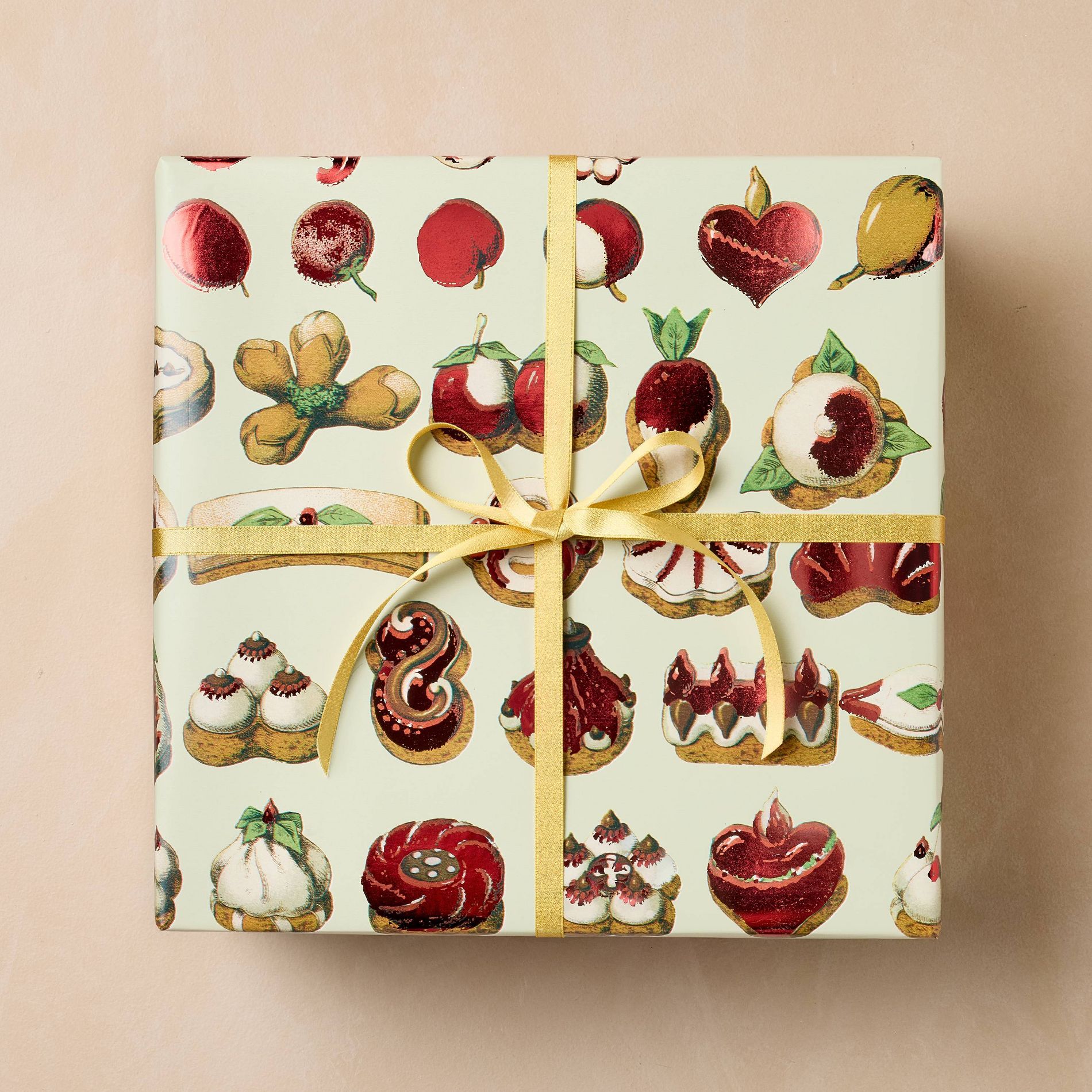 John Derian for Target 25 sq ft Premium Christmas Gift Wrap Cookies