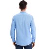 INSPIRE CHIC Men's Long Sleeve Button Down Collar Regular Fit Business Oxford Dress Shirt - 3 of 4