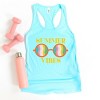 Simply Sage Market Summer Vibes Sunglasses Racerback Tank - 4 of 4