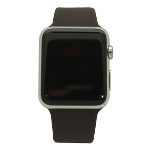 Olivia Pratt Solid Silicone Apple Watch Band Medium to Large Size Wrist M/L only.  Made for 6.5 to 8.5 inch Wrists. - 1 of 4