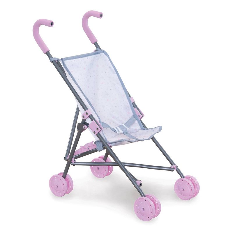 Perfectly Cute Star Print Fold Up Stroller for Baby Doll, 4 of 9