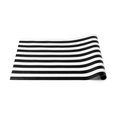 Graduation Table Runner by Bonjour Fete Black and White