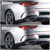Unique Bargains Car Rear Bumper Spoiler Air Vent Outlet Cover Trim for Mercedes-Benz CLA250 CLA45 CLA200 - 3 of 4