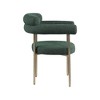 Meridian Furniture,Blake Boucle Fabric Dining Chair, Set of 2 - 4 of 4