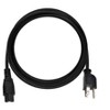 Monoprice 10ft 18AWG Grounded AC Power Cord, 10A (NEMA 5-15P to IEC-320-C5) - 4 of 4