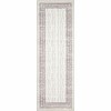 Fulvari Washable Hallway Runner Rug Modern Bordered Print Rugs Non-Slip Indoor Runners for Entryway Low Pile Area Rug Kitchen Waterproof - 4 of 4