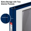 Staples Standard 1/2" 3-Ring View Binder Blue (26427-CC) 82615 - 4 of 4