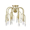 Savoy House Anholt 4 - Light Pendant in  Noble Brass - 3 of 4