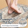 BAGOKIE 2 Pieces Cushioned Anti Fatigue Kitchen Rugs and Mats Set, 17.3"x47"+ 17.3"x29" - 2 of 4