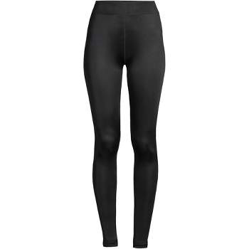 Lands' End Women's Petite Sport Knit High Rise Elastic Waist Pants - Medium  - Black : Target
