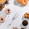 Handheld Milk Frother, Mini Foamer, Battery Operated Stainless Steel Drink Mixer for Coffee, Lattes, Cappuccino, Matcha, Chocolate - 2 of 4