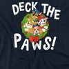 Paw Patrol Christmas Deck The Paws Adult T-Shirt, Navy, Large - image 2 of 4