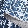 Boho Farmhouse Area Rug - Washable, Large Soft Neutral Indoor Rug for Living Room, Bedroom, Dining Table, Home Office, and Multi-Room Decor - 4 of 4