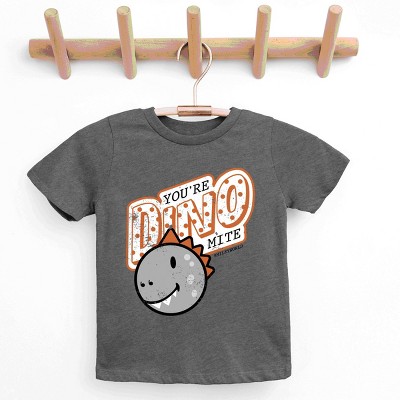 The Juniper Shop SmileyWorld You're Dino-Mite Youth Short Sleeve Tee