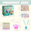 Joyfy 20Pcs DIY Easter Egg Decorating Kit, Gradient Color Dye Tablets with Stands and Stickers for Easter Party Favors - 2 of 4