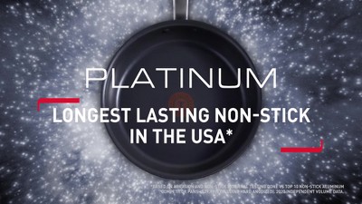 T-fal 12-Piece Platinum Nonstick Aluminum Cookware Set with Induction Base