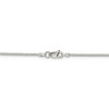 Black Bow Jewelry 1.5mm Sterling Silver, Round Solid Spiga Chain Necklace - image 4 of 4