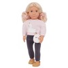 Our Generation Eliana 18" Fashion Doll & Plush Swan - image 2 of 4