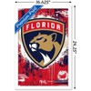 Trends International NHL Florida Panthers - Maximalist Logo 23 Framed Wall Poster Prints - 3 of 4