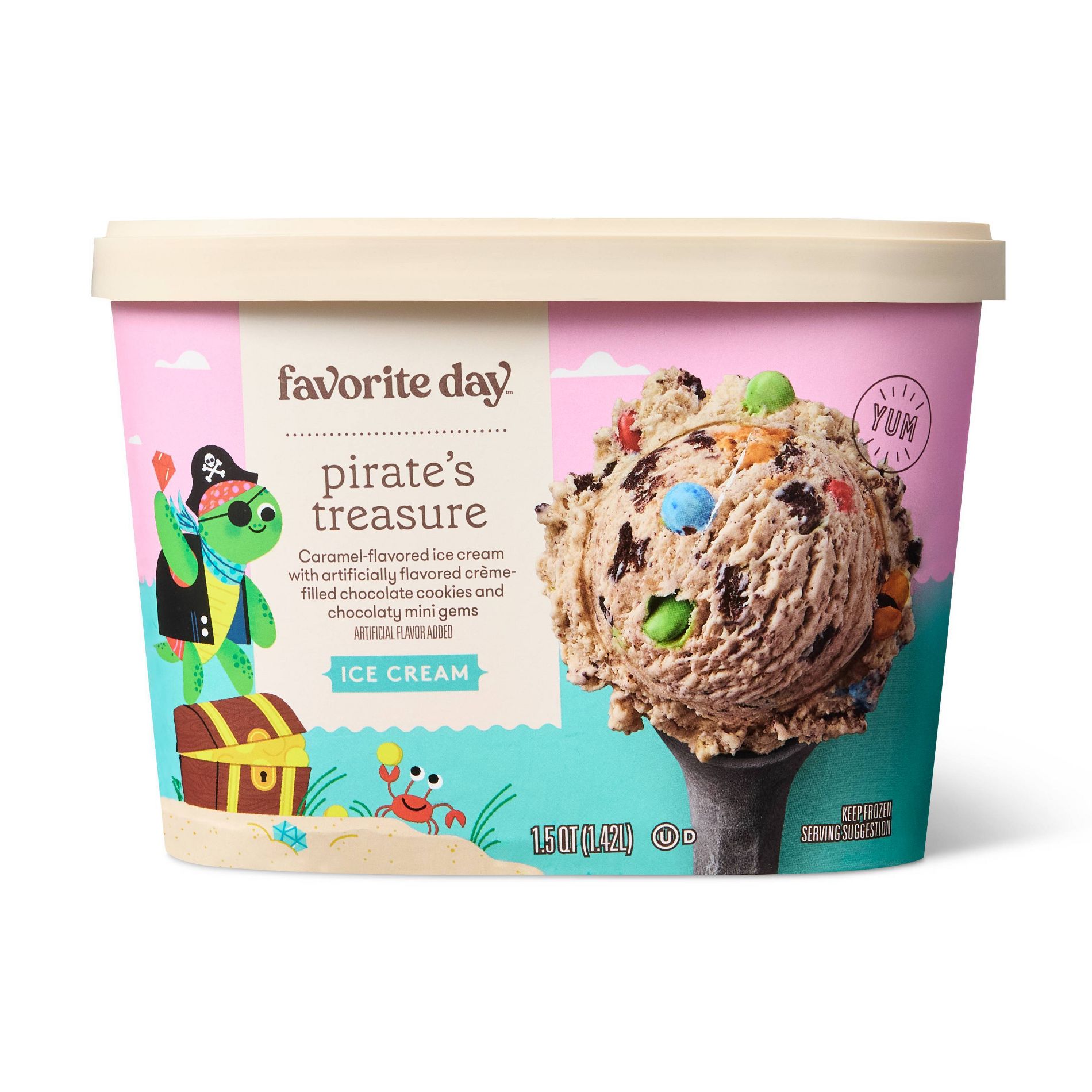 Pirate’s Treasure Ice Cream - 48 fl oz - Favorite Day™