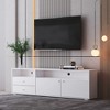 Modern TV Stand for TVs up to 65", Entertainment Center with Storage Cabinet and Drawers, Media Console Table for Living Room Bedroom - 2 of 4