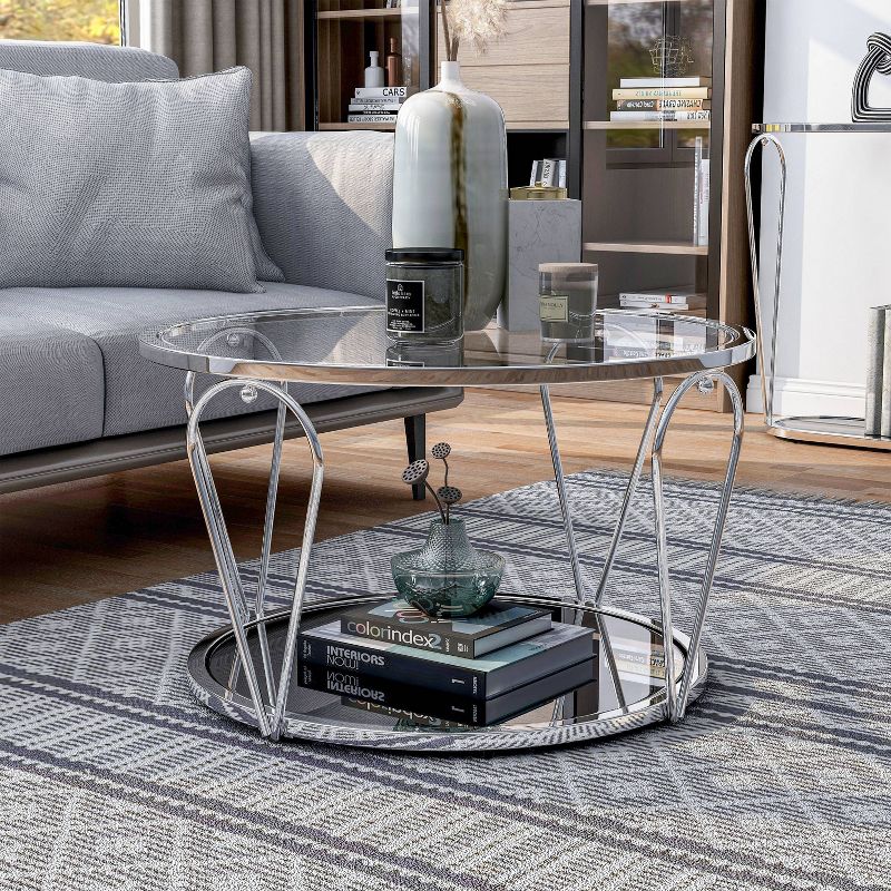 3pc Kuut Glam Coffee Table Set - HOMES: Inside + Out, 4 of 23