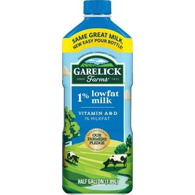 Garelick Farms 1% Lowfat Milk - 0.5gal