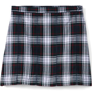 Lands' End School Uniform Kids Plaid Box Pleat Skirt Top of the Knee - 1 of 2