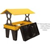 JCS Wildlife Medium Ground Fly Thru Bird Feeder - 3 of 4