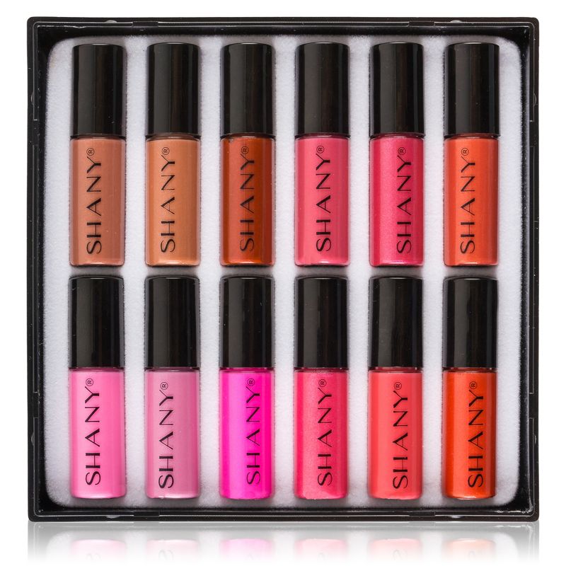 SHANY All That She Wants Multi Colored Lip Gloss Set  - 12 pieces, 1 of 5