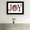 YOOCOZZ Christmas Trendy Decoration, Xmas Wall Decor - "Christmas Joy" Wall Decoration  by Lori Deiter, Ready to Hang Framed Print - 3 of 4