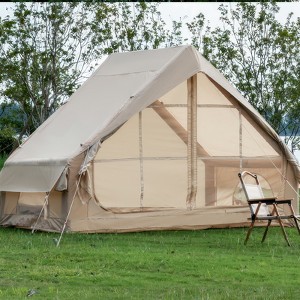 SUGIFT 4-6 Person Inflatable Camping Tent Cotton Glamping Tent for Family Camping - 1 of 4