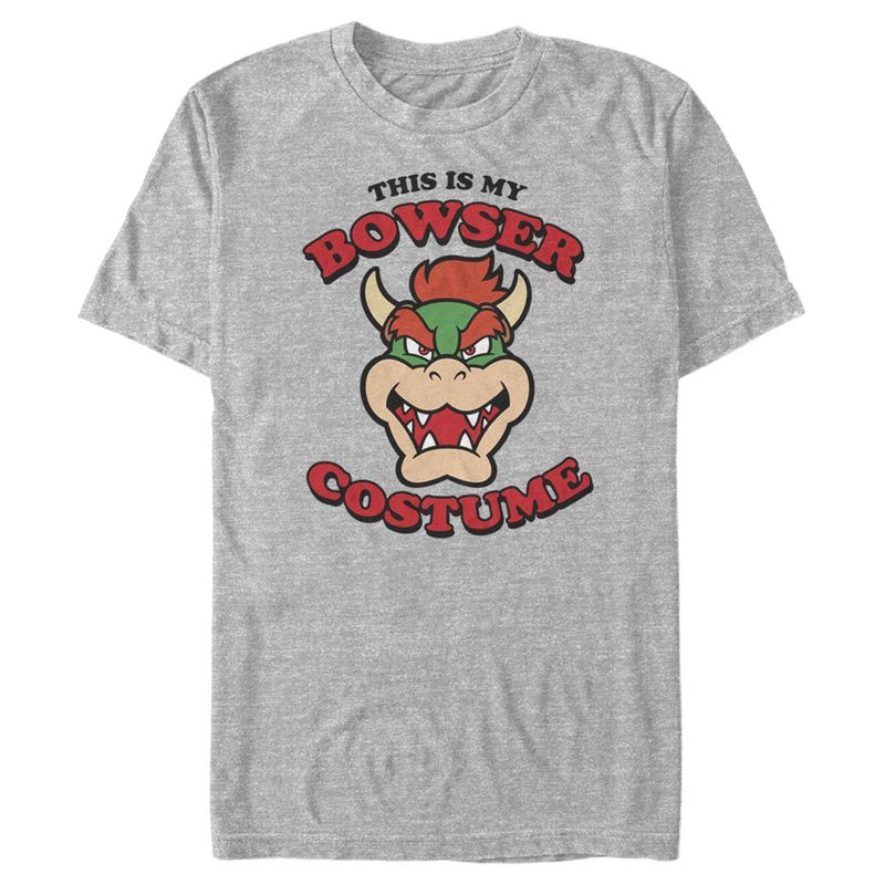 Men's Nintendo Super Mario Bowser Costume T-Shirt, 1 of 6
