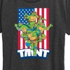 Women's - Teenage Mutant Ninja Turtles - USA Turtles Short Sleeve Graphic T-Shirt - 2 of 4