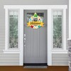 Big Dot of Happiness School Gnomes - Outdoor Teacher and Classroom Decor - Front Door Wreath - 2 of 4