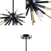 3-Light Spiked Chandelier - 3 of 4