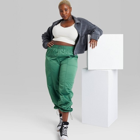 Women's High-rise Cargo Utility Pants - Wild Fable™ Off-white Xxs : Target