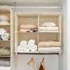 WeThinkStorage Hanging Closet Organizer with Garment Rod Shelf - 4 of 4