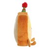 Aurora Small A Birthday Toast JUST SAYIN' Witty Stuffed Animal Brown 8" - 3 of 4