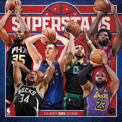 Nba 2025 Wall Calendar