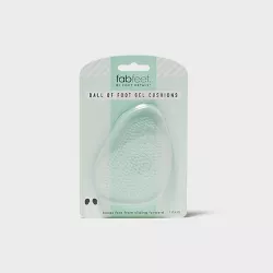Women's Fab Feet by Foot Petals Ball of Foot Gel Insoles Shoe Cushion Clear - 1 pair