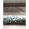 Unique Loom Solid Shag Solid Indoor Woven Area Rug - 4 of 4
