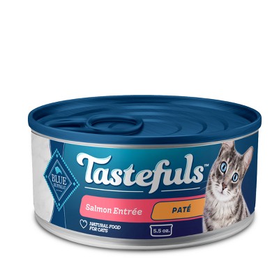 Blue Buffalo Tastefuls Natural Pate Wet Cat Food with Salmon Entrée - 5.5oz