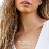 Benevolence LA Gold Butterfly Necklace for Women - 14k Gold Dipped - 2 of 4