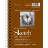 Strathmore 400 Series Sketch Pad, Side Wire Binding, 100 Sheet, 5.5x8.5 inch, Pack of 3 - 2 of 2