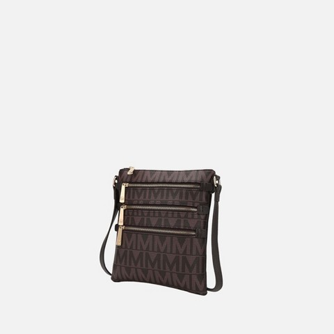 Сумки MKF Collection Mya M Signature Vegan Leather Crossbody Bag Messenger Purse with Multiple Pockets for Women by Mia K