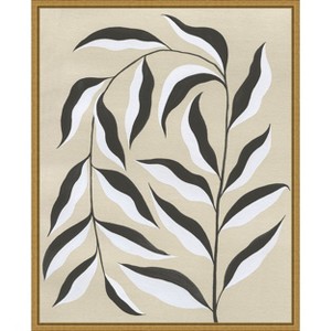 Amanti Art Emerging Weeds II by Grace Popp Framed Canvas Wall Art - 1 of 4